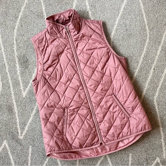 Old Navy Blush Pink Lightweight Quilted Puffer Vest - Picture 1 of 3